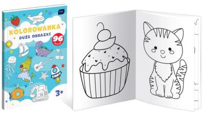 Opakowanie Kolorowanka A4/96K Duże obrazki
