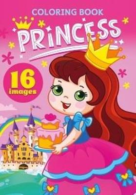 Opakowanie Kolorowanka A5 16 obrazków Księżniczka