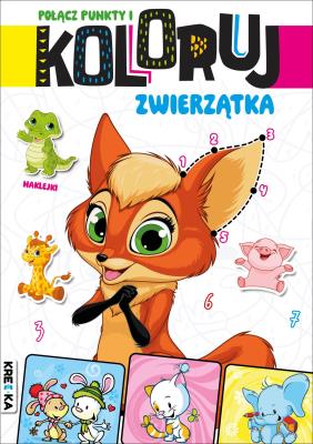 Okładka książki Kolorowanka aktywizująca z naklejkami