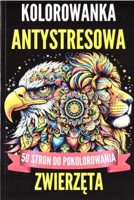 Okładka książki Kolorowanka antystresowa. Zwierzęta