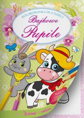 Okładka książki Kolorowanka Bajkowe pupile