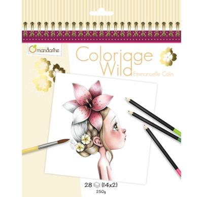 Opakowanie Kolorowanka Emmanuelle Colin Wild 1