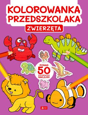 Okładka książki Kolorowanka przedszkolaka. Zwierzęta