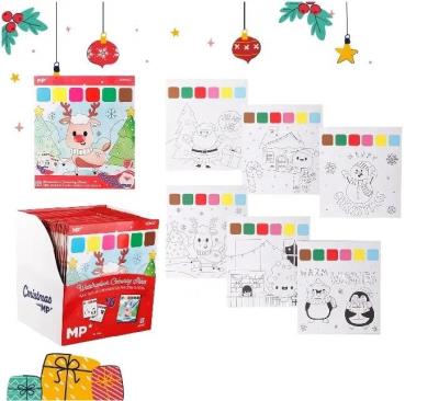 Opakowanie Kolorowanka świąteczna z farbą MIX