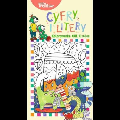 Opakowanie Kolorowanka XXL. Cyfry i litery