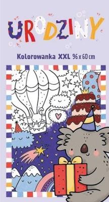 Okładka książki Kolorowanka XXL. Urodziny