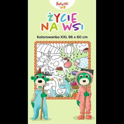 Opakowanie Kolorowanka XXL. Życie na wsi
