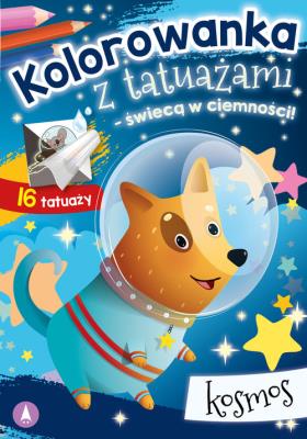 Okładka książki Kolorowanka z tatuażami. Kosmos