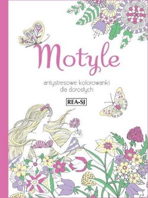 Kolorowanki dla dorosłych. Motyle. Autor:   Praca zbiorowa. SmakLiter.pl Okładka książki Kolorowanki dla dorosłych. Motyle