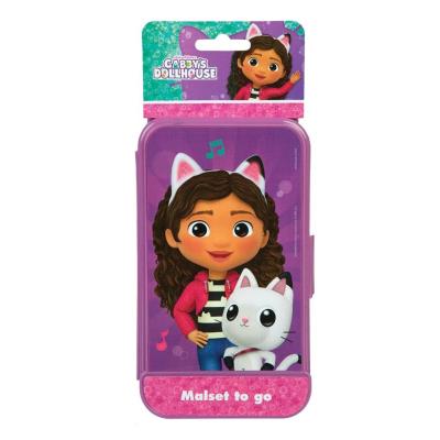 Opakowanie Kolorowanki zestaw podróżny Koci Domek Gabi 27el