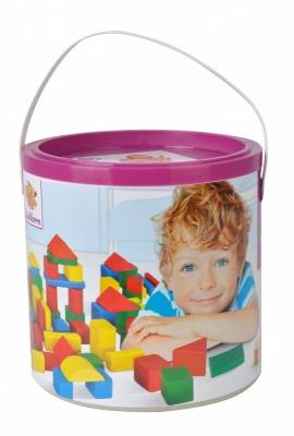 Opakowanie Kolorowe klocki w wiaderku 100 el.