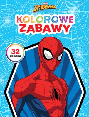 Okładka książki Kolorowe zabawy. Marvel Spider-Man