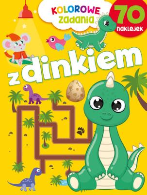 Okładka książki Kolorowe zadania z dinkiem