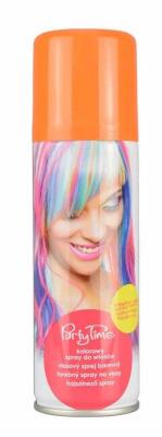 Opakowanie Kolorowy spray do włosów pomarańczowy