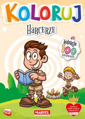 Okładka książki Koloruj - Harcerze