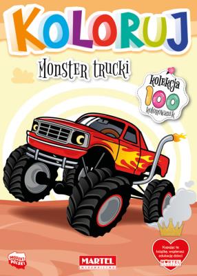 Okładka książki Koloruj - Monster trucki