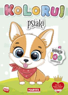 Okładka książki Koloruj Psiaki