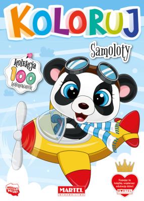 Okładka książki Koloruj - Samoloty