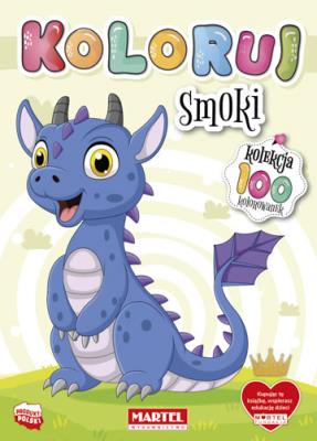 Okładka książki Koloruj Smoki