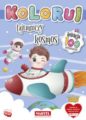 Okładka książki Koloruj. Tajemniczy kosmos