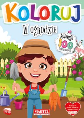 Okładka książki Koloruj - W ogrodzie