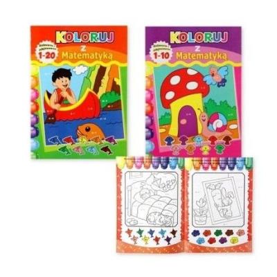 Opakowanie Koloruj z matematyką MIX