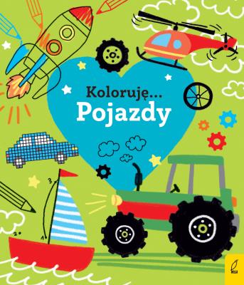 Okładka książki Koloruję. Kocham pojazdy