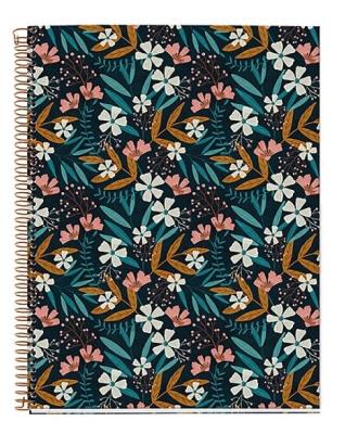 Opakowanie Kołozeszyt A4/120K kratka flowers wildflowers