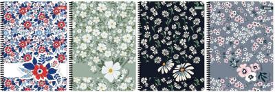 Opakowanie Kołozeszyt A4/80K kratka Flower (5szt)