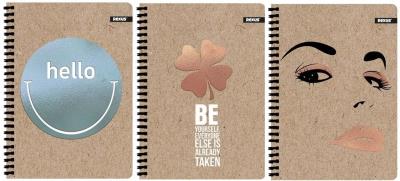 Opakowanie Kołozeszyt A4/80K kratka Kraft Liner Hs (5szt)