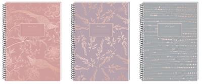 Opakowanie Kołozeszyt A5/100K krat Metallic Rose Gold (5szt)