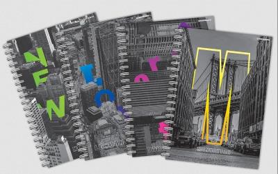 Opakowanie Kołozeszyt A5/100K kratka City (5szt)