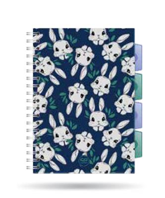 Opakowanie Kołozeszyt A5 100k kratka PP Coolpack bunnyland