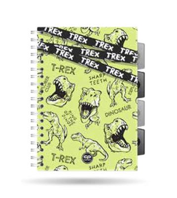 Opakowanie Kołozeszyt A5 100k kratka PP Coolpack dino adventure