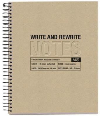 Opakowanie Kołozeszyt A5/120K kratka beżowy