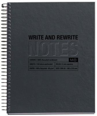 Opakowanie Kołozeszyt A5/120K kratka czarny