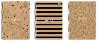 Opakowanie Kołozeszyt A5/80K kratka HS Kraft (5szt)