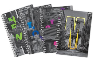 Opakowanie Kołozeszyt B5/100K kratka City (5szt)