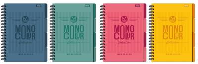 Kołozeszyt B5/96K kratka Monocolor. Wydawca: Beniamin. SmakLiter.pl Opakowanie Kołozeszyt B5/96K kratka Monocolor