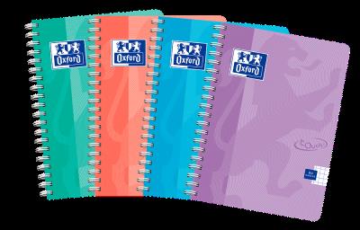 Opakowanie KOŁOZESZYT OXFORD TOUCH PASTEL 2SPI A5 80K 90G KR MA