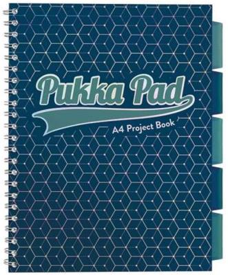 Kołozeszyt Pukka Pad A4 Glee Project Book ciemnoniebieski. Wydawca: Pukka Pads. SmakLiter.pl Opakowanie Kołozeszyt Pukka Pad A4 Glee Project Book ciemnoniebieski