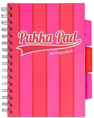 Kołozeszyt Pukka Pad A5 Project Book Vogue różowy. Wydawca: Pukka Pads. SmakLiter.pl Opakowanie Kołozeszyt Pukka Pad A5 Project Book Vogue różowy