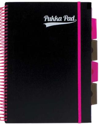 Kołozeszyt Pukka Pad B5 Project Book PP Neon różowy. Wydawca: Pukka Pads. SmakLiter.pl Opakowanie Kołozeszyt Pukka Pad B5 Project Book PP Neon różowy