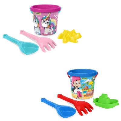 Komplet do piasku 4 el. mix. Wydawca: Wader. SmakLiter.pl Opakowanie Komplet do piasku 4 el. mix