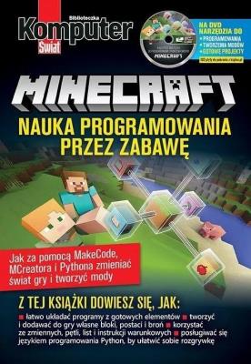 Okładka książki Komputer Świat MINECRAFT Nauka programowania
