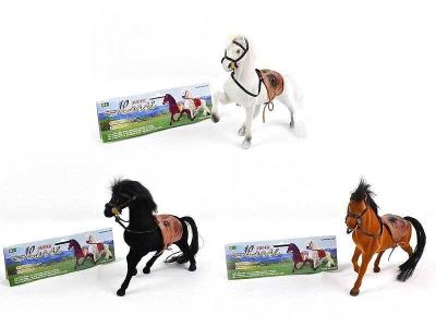 Opakowanie Koń flokowany 17 cm mix