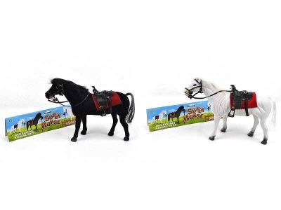 Opakowanie Koń flokowany 29 cm mix