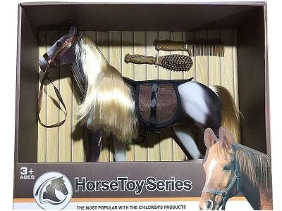 Opakowanie Koń flokowany z grzywą do czesania 40x34x11,5cm