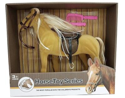 Opakowanie Koń flokowany z grzywą do czesania 40x34x11,5cm