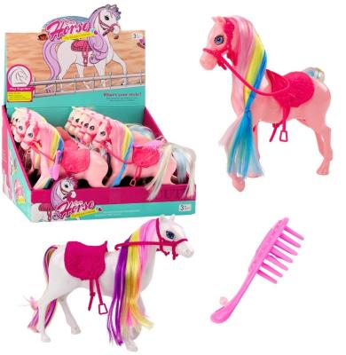 Opakowanie Koń z tęczową grzywą i grzebieniem MIX